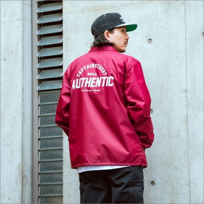 画像10: 【送料無料】CAPTAIN STREET AUTHENTIC コーチJKT BURGUNDY キャプテンストリート