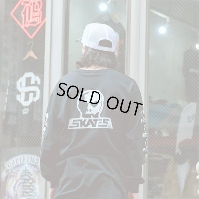 画像15: 【送料無料】SKULL SKATES スカルスケーツ Logo L/S Tee BLACK/WHITE