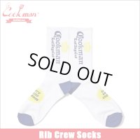 COOKMAN クックマン Rib Crew Socks Beer