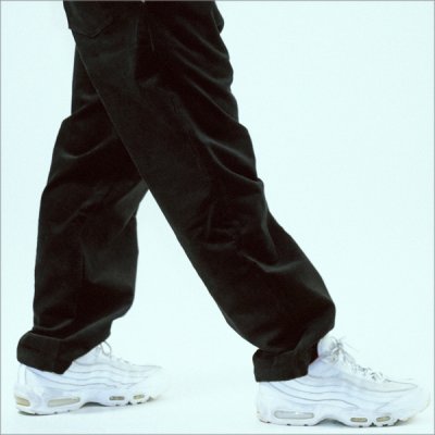 画像17: 【送料無料】COOKMAN クックマン Semiwide Chef パンツ コーデュロイ BLACK