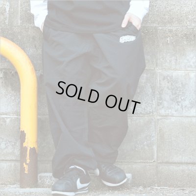 画像10: 【送料無料】CAPTAIN STREET Lettering ナイロンパンツ BLACK キャプテンストリート