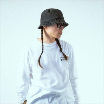 画像6: CAPTAIN STREET Classic CS バケットハット BLACK DENIM キャプテンストリート