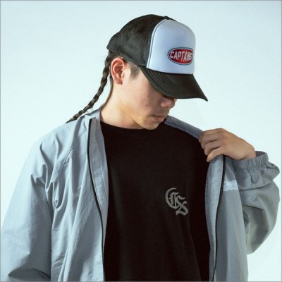 画像16: CAPTAIN STREET Oval Logo メッシュキャップ BLACK/WHITE キャプテンストリート