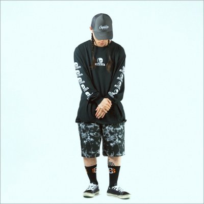 画像15: 【送料無料】SKULL SKATES スカルスケーツ Logo L/S Tee BLACK/WHITE