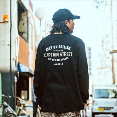 画像11: CAPTAIN STREET GS L/S Tシャツ BLACK キャプテンストリート