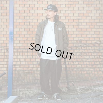 画像13: 【20％OFF】【送料無料】CAPTAIN STREET FO コーチJKT BROWN キャプテンストリート