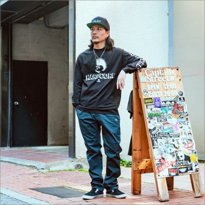 画像13: 【送料無料】SKULL SKATES スカルスケーツ HARDCORE L/S Tee BLACK