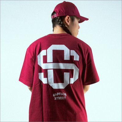 画像10: CAPTAIN STREET eighty Tシャツ BURGUNDY キャプテンストリート