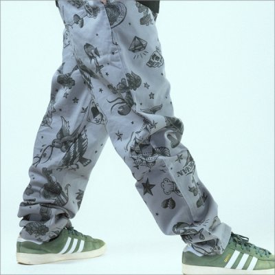 画像9: 【送料無料】COOKMAN クックマン Chef パンツ Old Tattoo GRAY