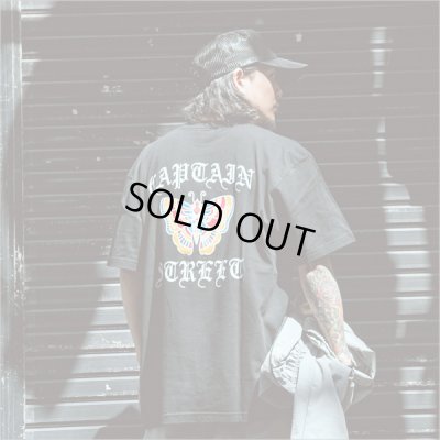 画像7: CAPTAIN STREET Butterfly Tシャツ BLACK キャプテンストリート