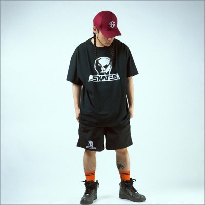 画像8: 【送料無料】SKULL SKATES スカルスケーツ BURBS Tシャツ BLACK/WHITE