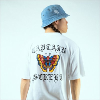 画像9: CAPTAIN STREET Butterfly Tシャツ WHITE キャプテンストリート
