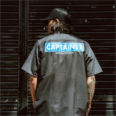 画像14: 【20％OFF】【送料無料】CAPTAIN STREET RS S/Sワークシャツ CHARCOAL キャプテンストリート