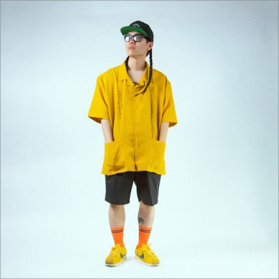 画像5: 【送料無料】KustomStyle カスタムスタイル CARLSBAD S/S オープンカラーシャツ MUSTARD