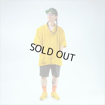 画像5: 【送料無料】KustomStyle カスタムスタイル CARLSBAD S/S オープンカラーシャツ MUSTARD