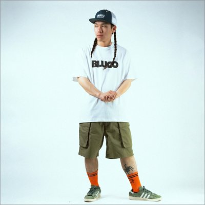 画像4: BLUCO ブルコ PRINT TEE -Logo- WHITE-BLACK