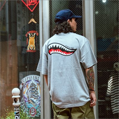 画像8: CAPTAIN STREET Shark Mouth Tシャツ GRAY キャプテンストリート