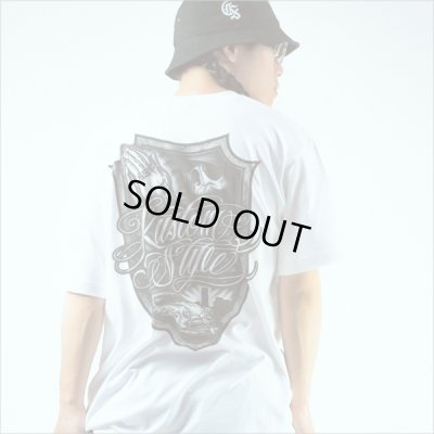 画像7: KustomStyle カスタムスタイル ESCUDO DE CEPILLO Tシャツ WHITE