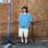画像4: 【送料無料】KustomStyle カスタムスタイル CARLSBAD S/S オープンカラーシャツ BLUE (4)