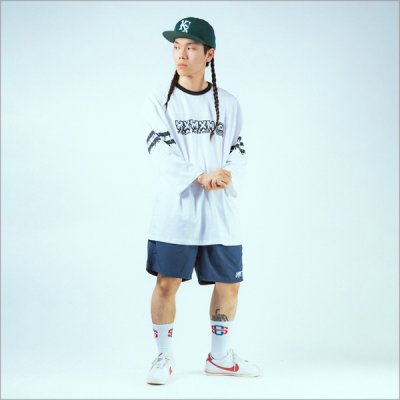 画像10: 【40％OFF】MxMxM マジカルモッシュミスフィッツ MxMxM どろどろ FOOTBALL Tシャツ WHITE