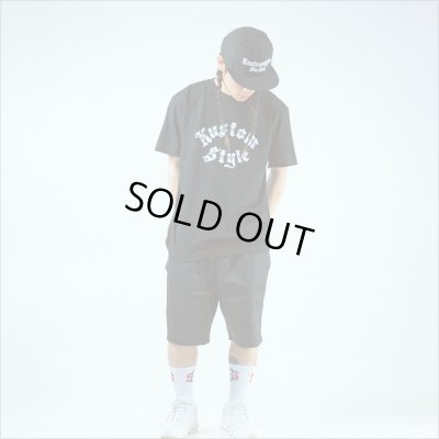 画像3: KustomStyle カスタムスタイル OLD ENGLISH スナップバックCAP BLACK