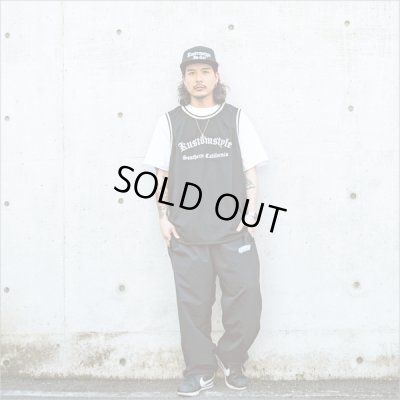 画像12: 【送料無料】CAPTAIN STREET Lettering ナイロンパンツ BLACK キャプテンストリート