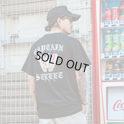 画像10: CAPTAIN STREET Butterfly Tシャツ BLACK キャプテンストリート