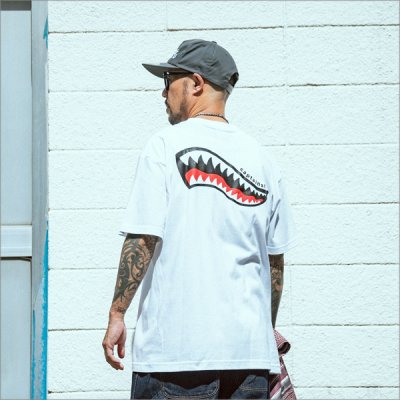画像12: CAPTAIN STREET Shark Mouth Tシャツ WHITE キャプテンストリート