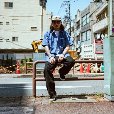 画像13: 【20％OFF】【送料無料】CAPTAIN STREET RS S/Sワークシャツ BLUE キャプテンストリート