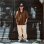 画像5: 【送料無料】KustomStyle カスタムスタイル CARLSBAD S/S オープンカラーシャツ BROWN