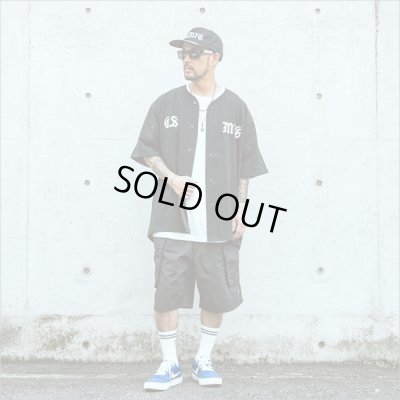 画像7: 【20％OFF】【送料無料】CAPTAIN STREET CSMFG ベースボールシャツ BLACK キャプテンストリート