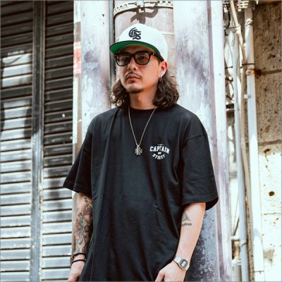 画像10: CAPTAIN STREET Classic CS スナップバックキャップ BLACK/WHITE キャプテンストリート