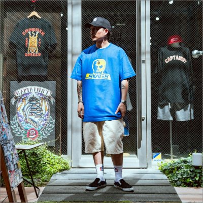 画像11: 【送料無料】SKULL SKATES スカルスケーツ GT Tシャツ BLUE