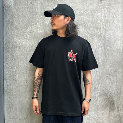 画像3: Deviluse デビルユース Heart Arrow Tシャツ BLACK