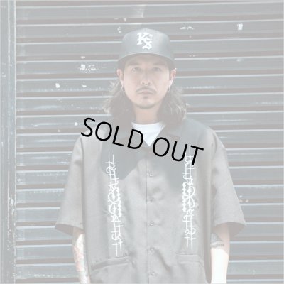 画像4: KustomStyle カスタムスタイル LOCK CITY スナップバックCAP BLACK