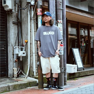 画像5: BLUCO ブルコ PRINT TEE -Logo- CHARCOAL