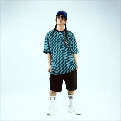 画像7: Deviluse デビルユース Border Tシャツ BLACK