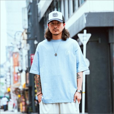 画像9: CAPTAIN STREET Tag メッシュキャップ BLACK/WHITE(黒刺繍) キャプテンストリート