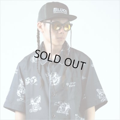 画像2: BLUCO ブルコ 6-PANEL MESH CAP -BWG- BLACK/GRAY