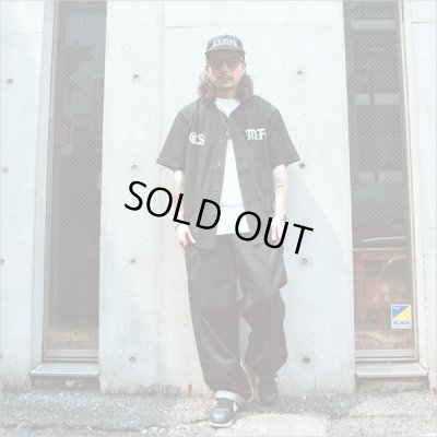 画像9: 【20％OFF】【送料無料】CAPTAIN STREET CSMFG ベースボールシャツ BLACK キャプテンストリート