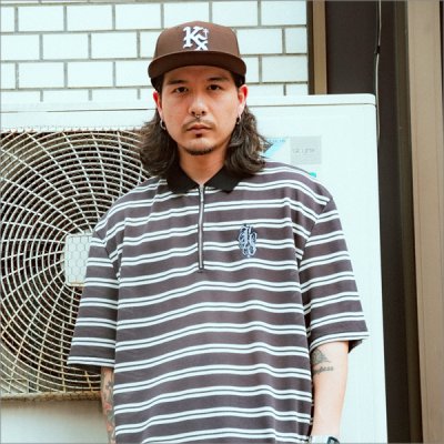 画像7: KustomStyle カスタムスタイル LOCK CITY スナップバックCAP DARK BROWN