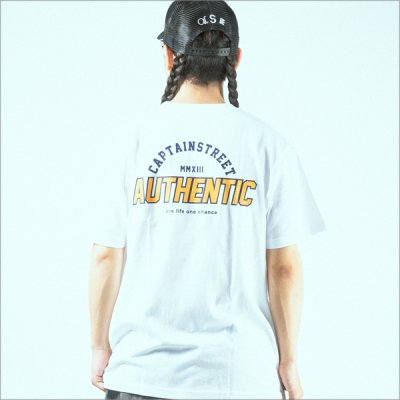 画像14: 【20％OFF】CAPTAIN STREET AUTHENTIC Tシャツ WHITE キャプテンストリート