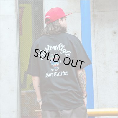 画像7: KustomStyle カスタムスタイル CACTUS SUR CALIFAS Tシャツ BLACK