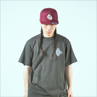 画像5: CAPTAIN STREET Old CS スナップバックキャップ BURGUNDY キャプテンストリート