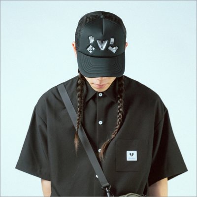 画像6: Deviluse デビルユース Adorn メッシュキャップ BLACK