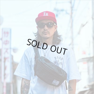 画像5: 【送料無料】KustomStyle カスタムスタイル BANDANA ウエストバッグ BLACK/BLACK