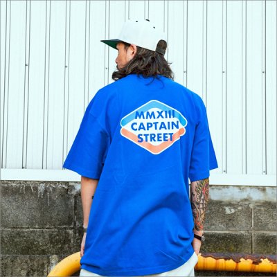 画像8: CAPTAIN STREET Rhombus Tシャツ BLUE キャプテンストリート
