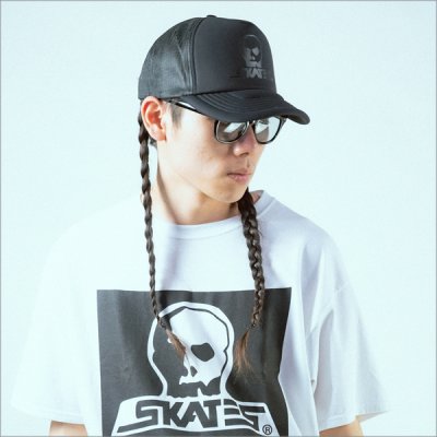 画像4: 【送料無料】SKULL SKATES スカルスケーツ BLACK OUT HORSE メッシュキャップ BLACK