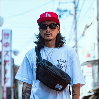 画像8: KustomStyle カスタムスタイル LA-BANDANA スナップバックCAP CARDINAL