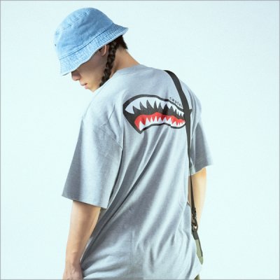 画像12: CAPTAIN STREET Shark Mouth Tシャツ GRAY キャプテンストリート